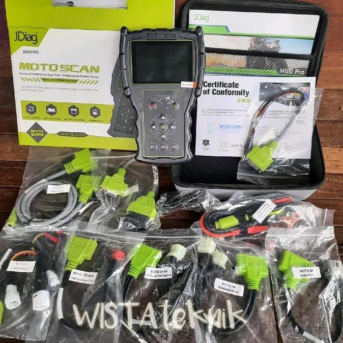 JDIAG M100 PRO UNIVERSAL OBD1 DAN OBD2 ORIGINAL DAN TERPERCAYA