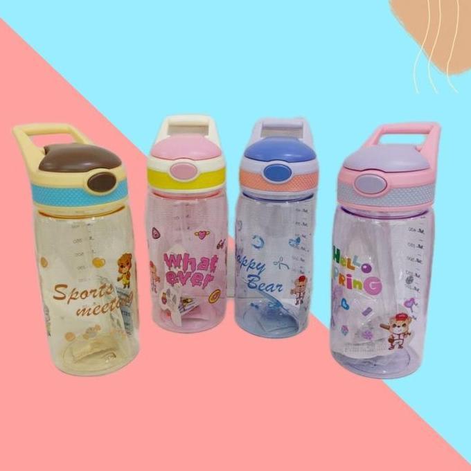 Baru- Botol Minum Anak Pegangan Karakter Seliya Kd 2663 500Ml