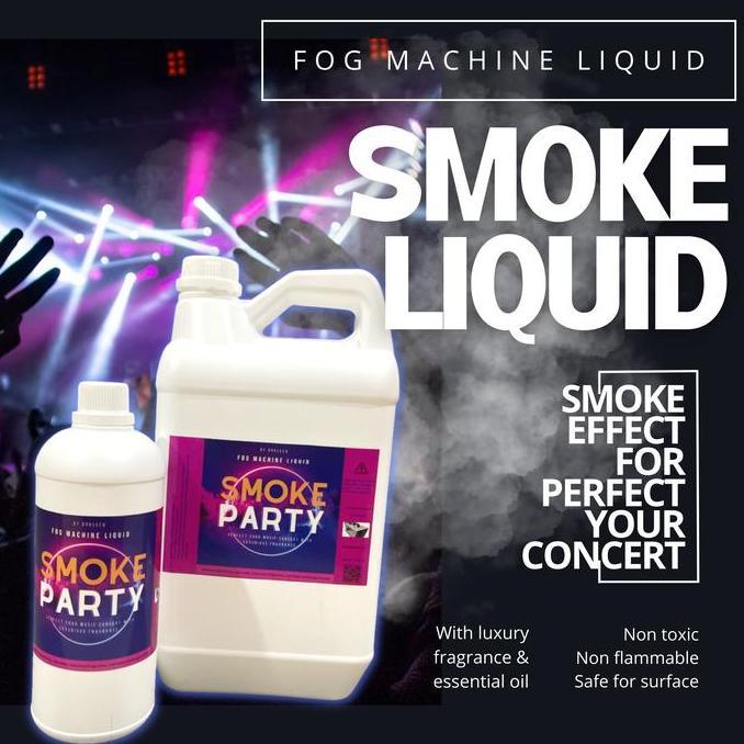 BERKUALITAS Cairan asap panggung / cairan fogging smoke 5 liter / fogging machine