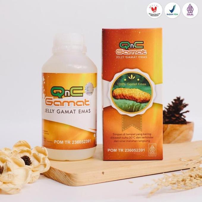 Cleaanea- Qnc Jelly Gamat Mas Teripang Isi 300Ml