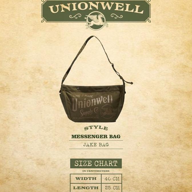 Tampilgayar- Unionwell Messenger Bags Jake Bag Army