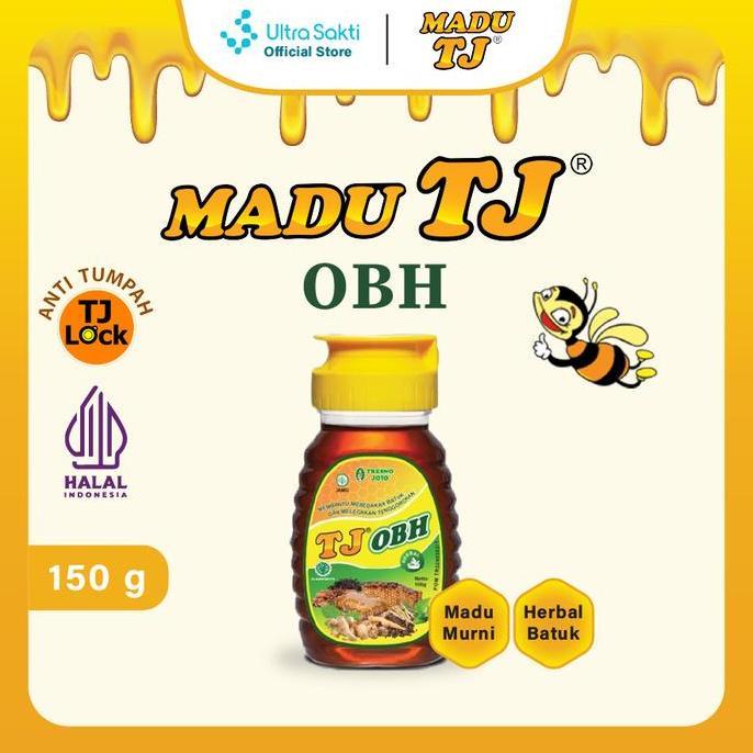 Cleaanea- Madu Tj Obh 150Gr-Obat Batuk Herbal Plus Madu