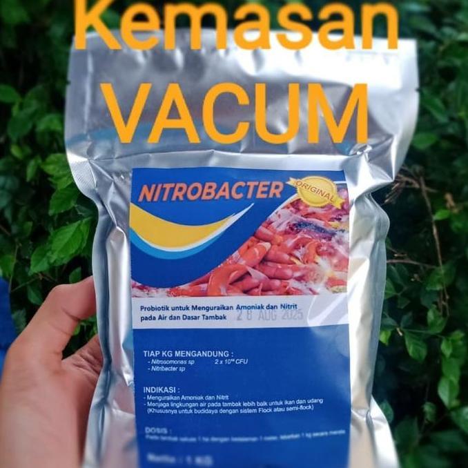 Nitrobac 1 kg Nitrobacter probiotik bakteri starter kolam koi