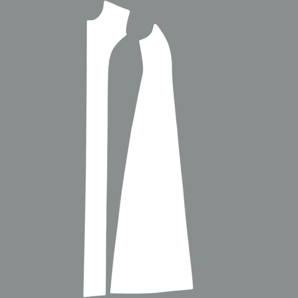 Pola Instan Gamis A Line Dewasa /Bukan Baju