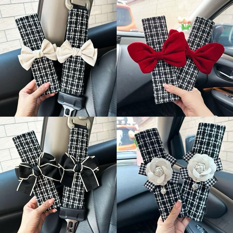 Penutup Bahu Sabuk Pengaman Mobil Universal Lucu Sarung Tali Sabuk Pengaman Mobil