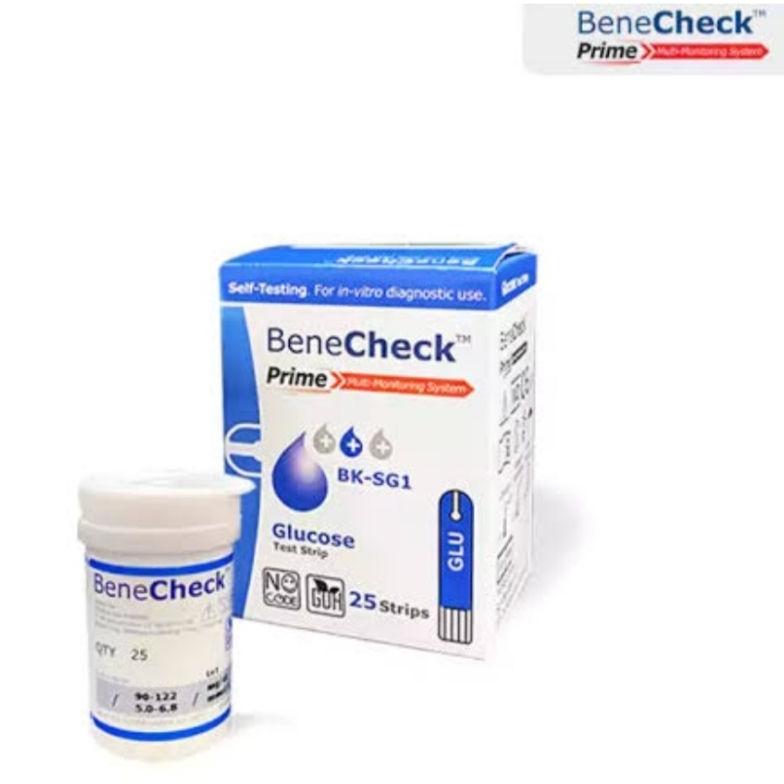 Prima Medic - Benecheck Prime Glucose Strip Tes isi 25 - Alat Cek Gula Darah