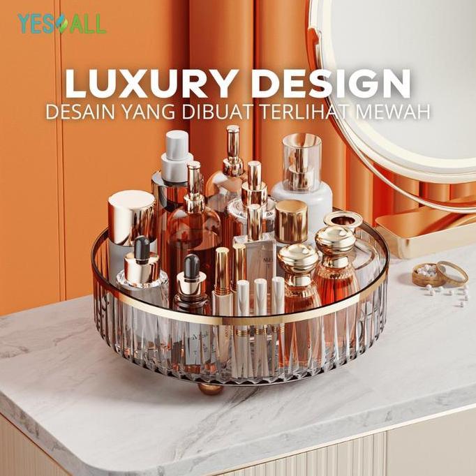 YESALL Rak Kosmetik aesthetic /tempat make up aesthetic /tray  aesthetic /rak skincare aesthetic /ra