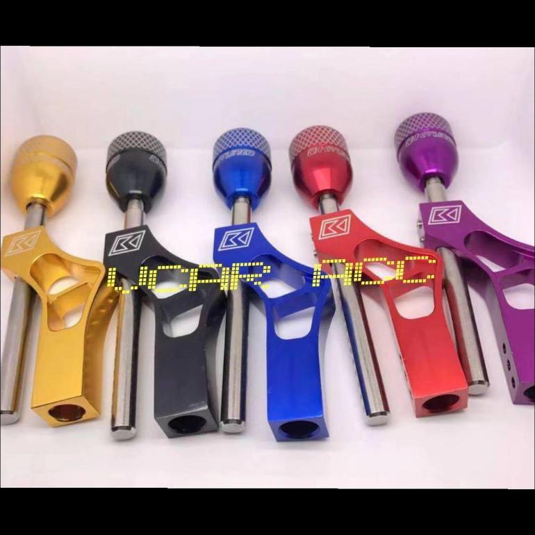 tuas kepala knop knob + tiang stik gigi tuas persneling Mobil SHIFT KNOP EXTENDER KTUNED universal t