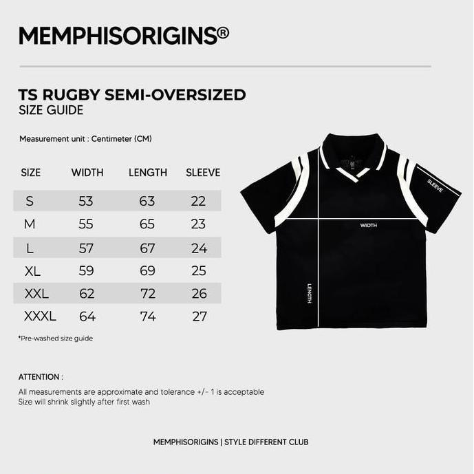 RUGBY SHIRT - BRHTON ( BLACK )