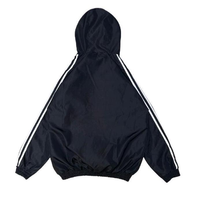 Lngsungkirim- Jaket Linea Running Tracksuit Jacket Pria Wanita Parasut Saku Resleting