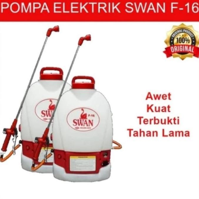 Tangki Cas Swan F-16 Sprayer Battery  Alat Semprot Hama F16 Swan Original 16 Liter Be 16