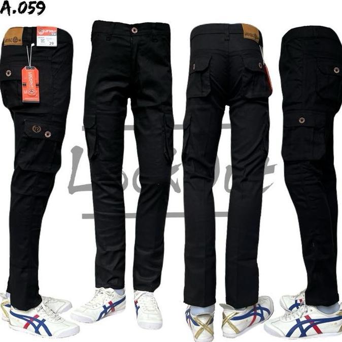 Boyboying- Celana Panjang Cargo Kimpul Pdl Streatch X-Over