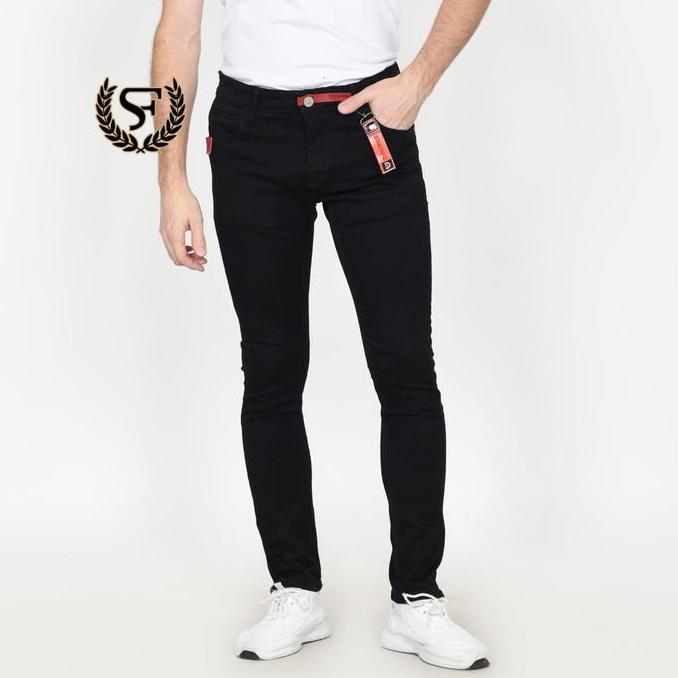 Boyboying- Celana Panjang Pria Original Stret Sfix Rolle Slim Fit Size 28-39 Polos Santai Slim-Fitti