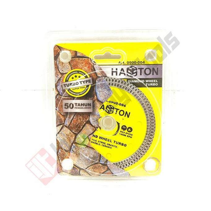 Tools- Hasston Prohex 0900-004 Diamond Wheel Turbo - Mata Pisau Potong Granit