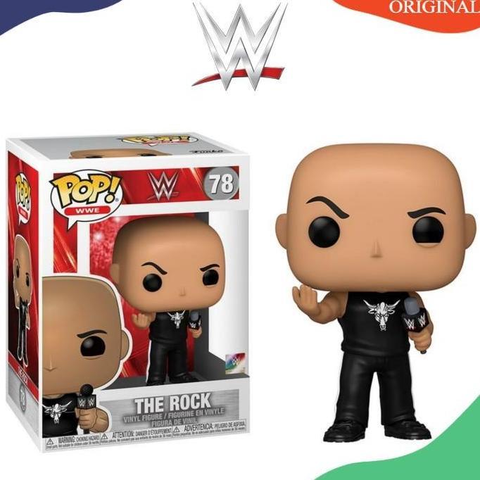 Funko WWE - The Rock with Microphone #78
