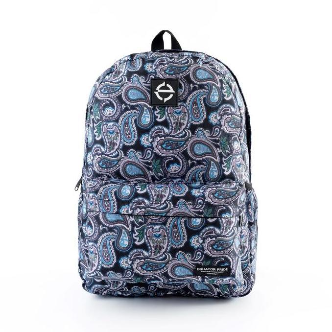 Jaminbos- Equator Pride -Swanky Tas Ransel Laptop Backpack Paisley