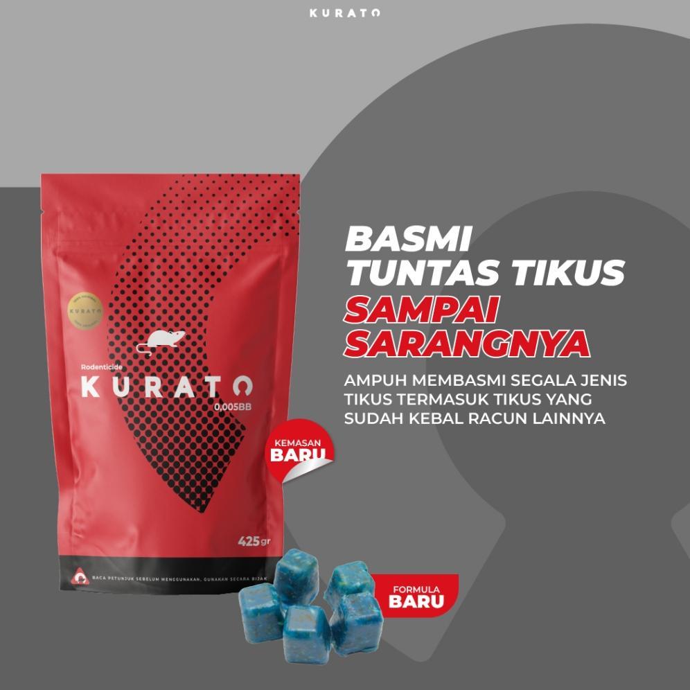 KURATO Racun Tikus Ganas Pembasmi Koloni Tikus Obat Racun Tikus Got Solusi Basmi Sampai Tuntas