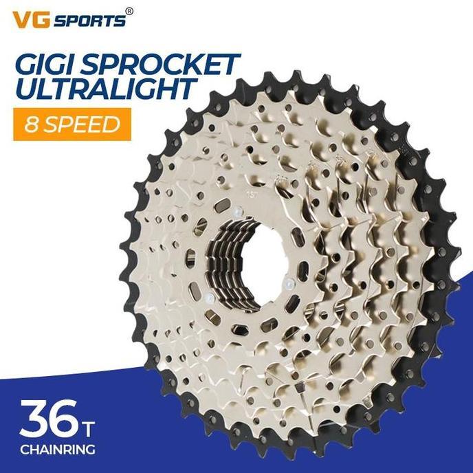 Gear Gigi Sprocket Sepeda Mtb Gunung Sproket 8 9 Speed Bahan Alumunium
