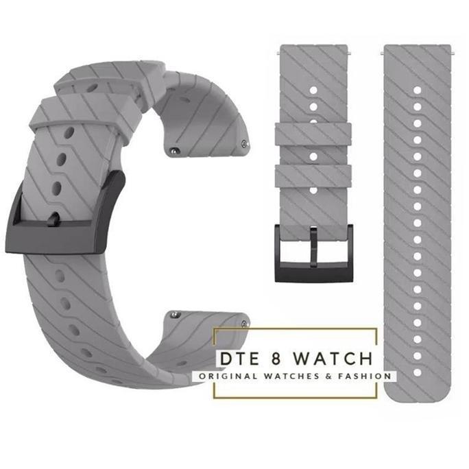 Strap Jam Tangan Silikon Rubber 24mm Wv Quick Release