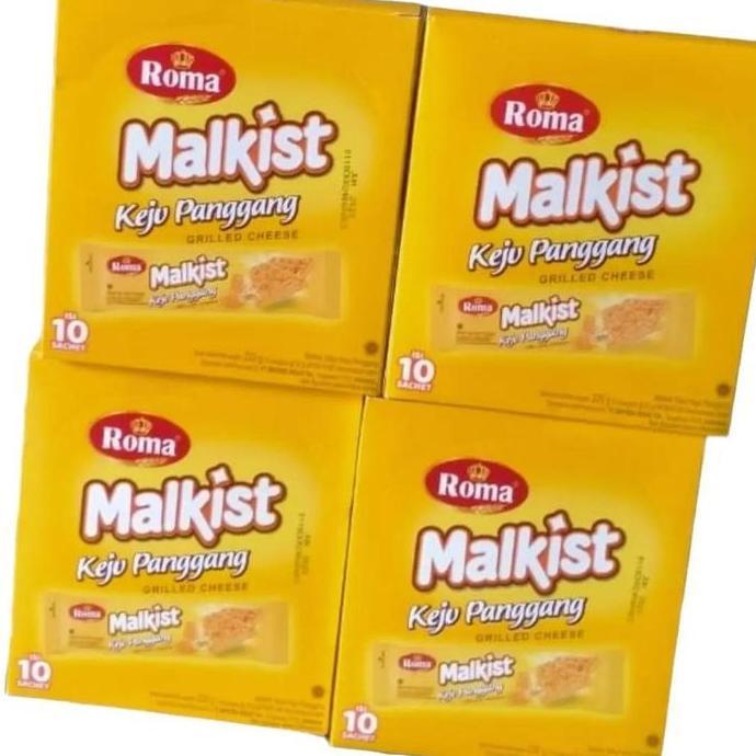 Bisakirim- Roma Malkist Keju Panggang Malkist Roma Malkis Kotak Keju Panggang - Beli Banyak = Makin 