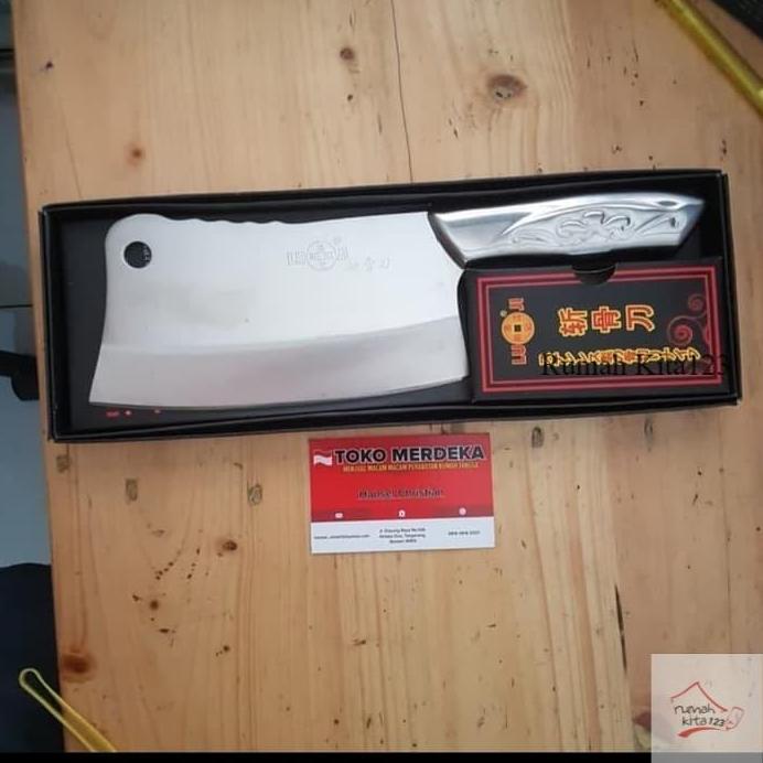 Golok daging Stainless tebal LUJI