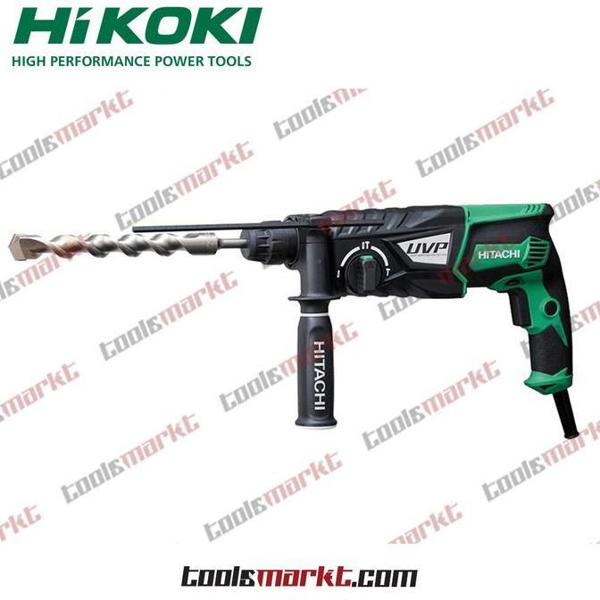 Promo Hitachi Koki DH28PCY Mesin Bor Beton SDS PLUS Rotary Hammer Drill DH 28PCY Reversible 28mm HIK