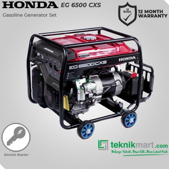 Promo Genset / Generator Set Bensin Honda Eg6500cxs (5500 Watt) COD