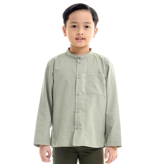 Promo Rabbani - Kemeja Koko Lengan Panjang Anak Syafiq Diskon