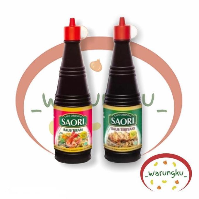 Lezat- Saori Botol Besar 270Ml Saos Tiram Teriyaki Bumbu Masakan