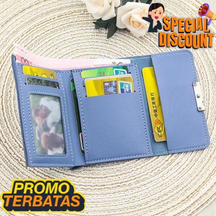 Cod Dompet Mini Korea / Dompet Lipat Import Korea / Dompet Lipat Wanita / Dompet Mini Wanita Dr-02