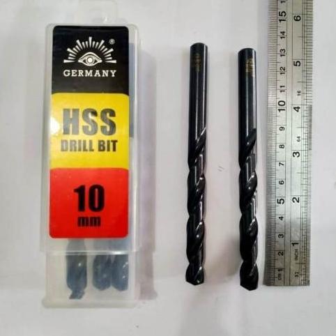 Tools- Cap Mata Bor Besi 10Mm Tjap Mata Bor Besi 10 Mm Tajam Germany
