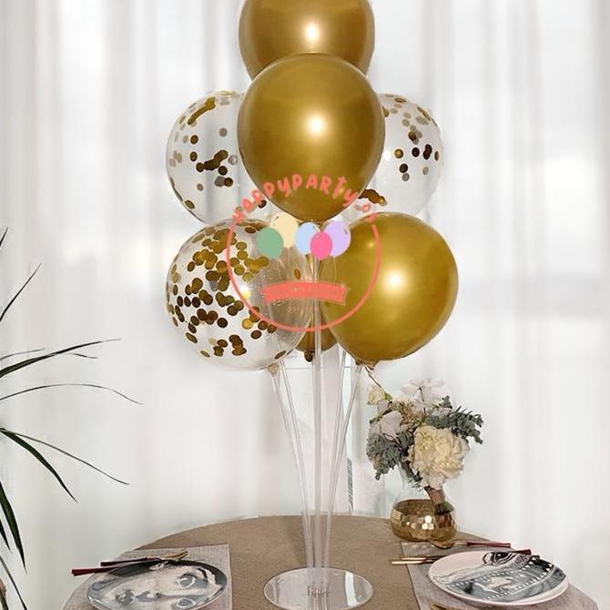 aldasesies - paket standing balon / tiang balon (standing balon/tiang balon beserta dengan balonnya)