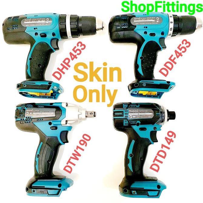 Promo MAKITA Bor Cordless 18V DDF453 DHP453 DTD149 DTW190 SKIN ONLY Pilih 1 Diskon