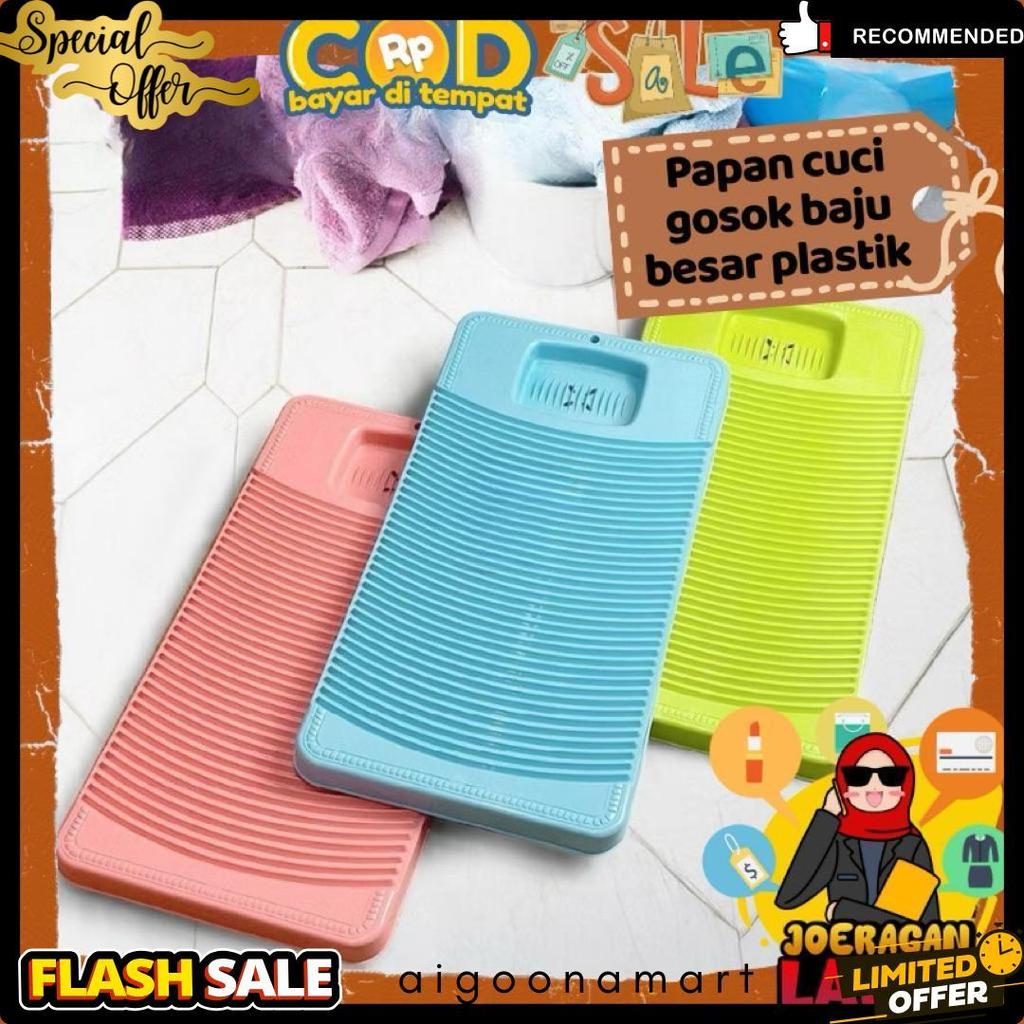[Joeragan Lapak] Papan Cucian Besar - Papan Gilas Cuci Baju Penggilasan Penggilesan Gosok Plastik Rs