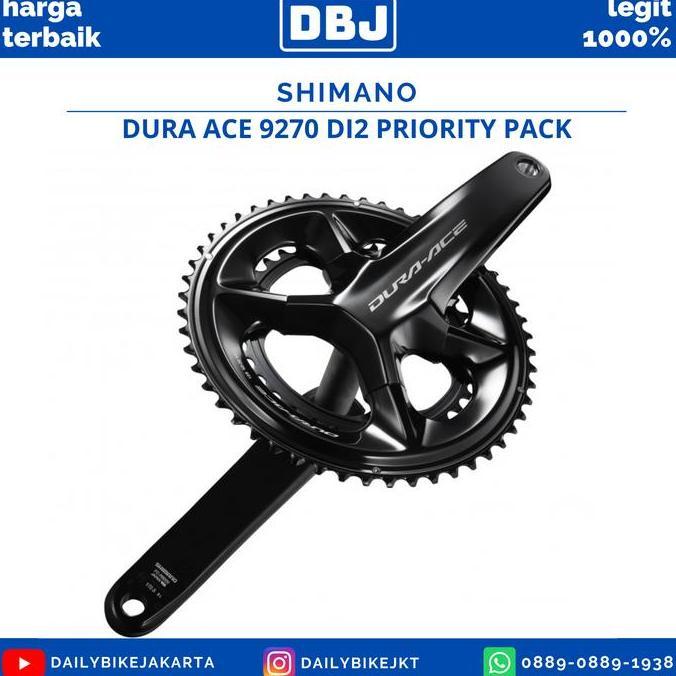 Groupset Sepeda Roadbike Dura Ace 9270 Di2 Disc Brake 12 Speed