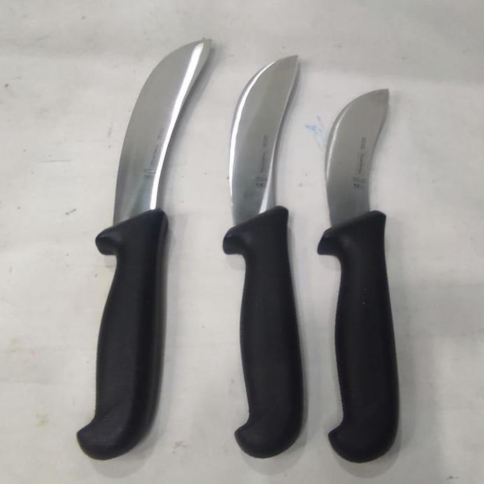 pisau skinning seset pembersih kulit tulang daging lengkung tajam luar