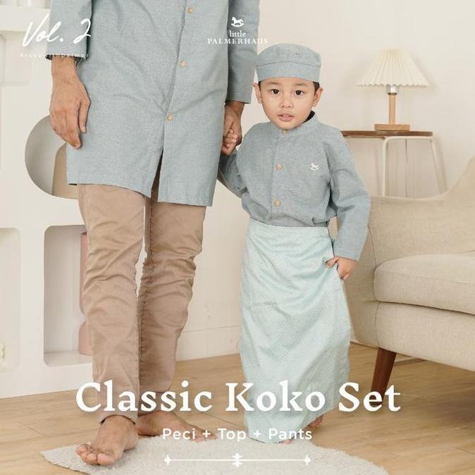 Little Palmerhaus Classic Koko Set | Baju Koko Anak