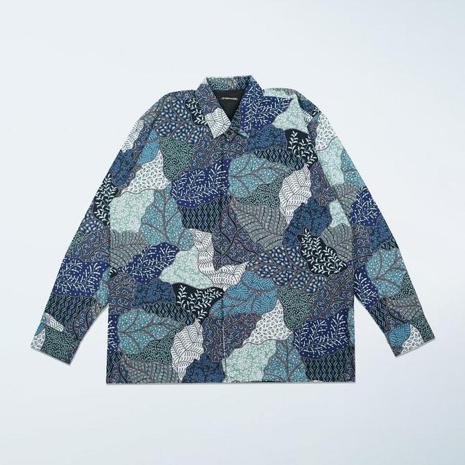 kemeja batik furing pria lengan panjang bsize 3XL 4XL 5XL 6XL 7XL 8XL BJORDAN kemeja batik jumbo