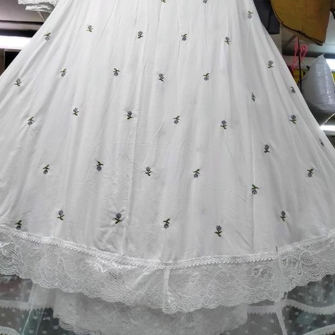 Mukena Rayon Bordir Premium