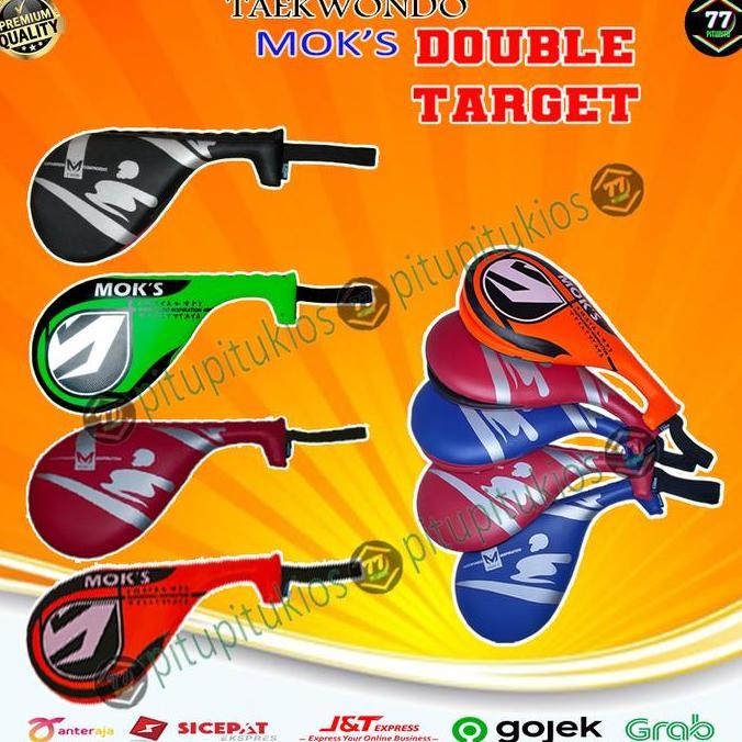 Double Kick Kicking Foot Hand Target Pad Kickpad Alat Alas Latihan Sasaran Tendang Tendangan Pukulan