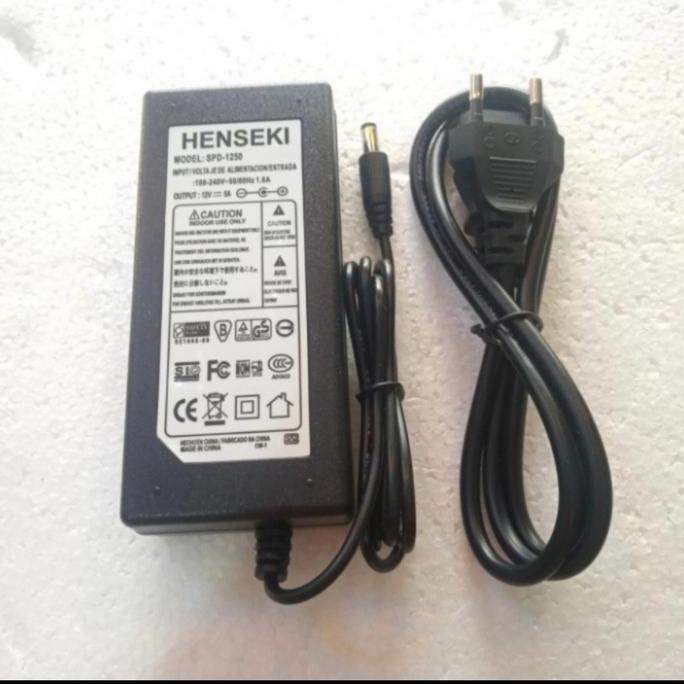 henseki adaptor AC DC 5 Ampere DC 12 Volt