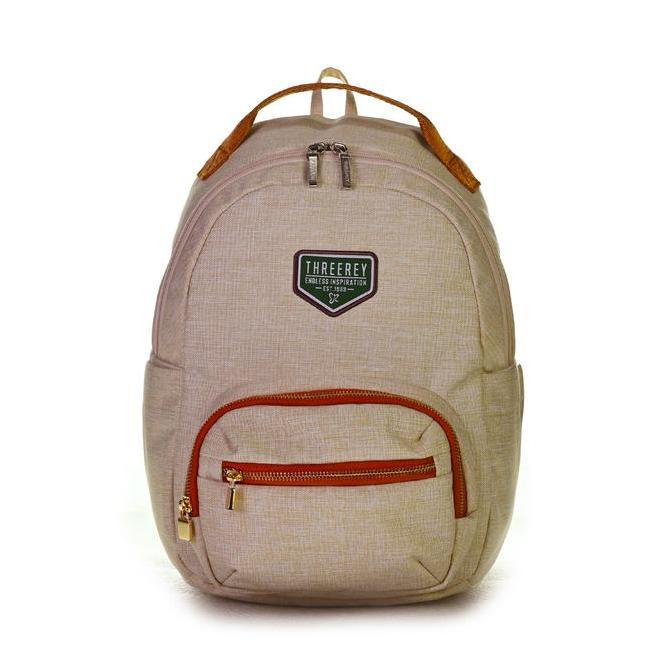 Threerey - Tas Ransel wanita - Tas mini Backpack Sekolah Kuliah HIMEKA TA90137