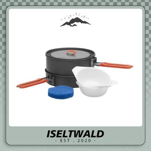 Naturalcam- Nesting Fire Maple Feast 1 Ultralight Camping Hiking Cooking Set