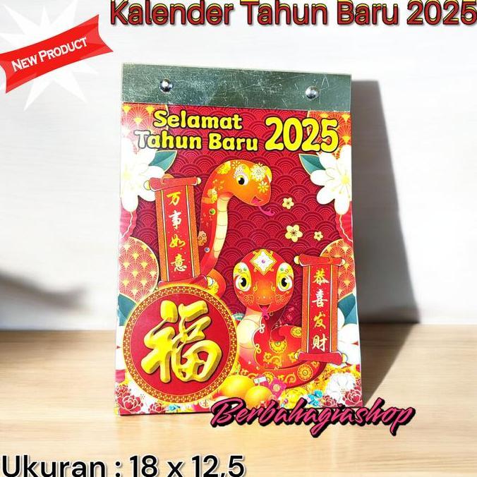 ] Kalender Sobek Chinese Indonesia China Jawa Arab Ukuran Sedang 2025