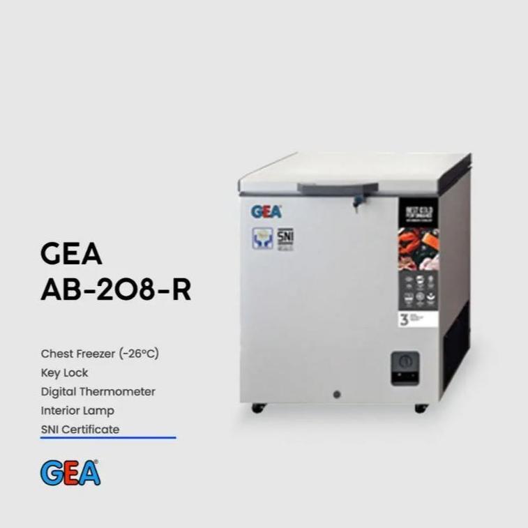 TERBARU Chest Freezer GEA AB-208R 210 Liter