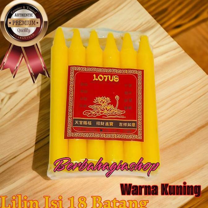 +++++] lilin kuning sembahyang/lilin kuning/lilin kuning polos/lilin puja