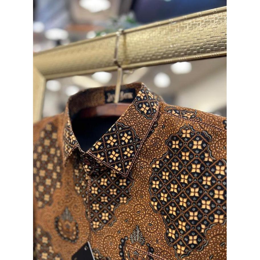 Lano Batik Semi Jas - Kemeja Batik Sk Semi Jas - Baju Batik Pria - Batik Katun Premium