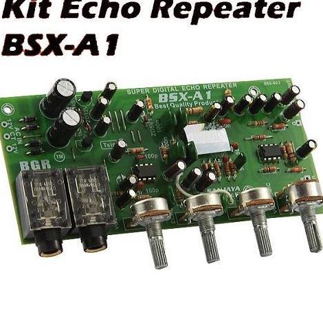 BSX-A1 KIT Pre-amp Echo Mic Repeater Digital Echo Mic Amplifier Audio Tone Control BSX A1 2 Mic TERM
