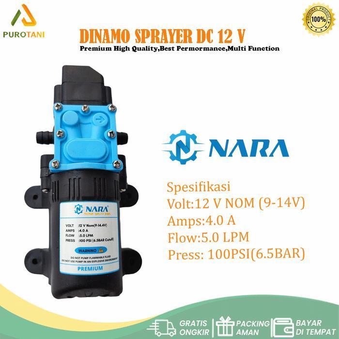 Dinamo Sprayer Elektrik Pompa Air Dc 12 V Yokohama Original Dan Terpercaya