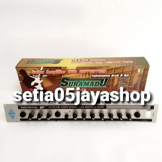 kit pre amplifier gitar guitar with distorsion Suramadu ASLI